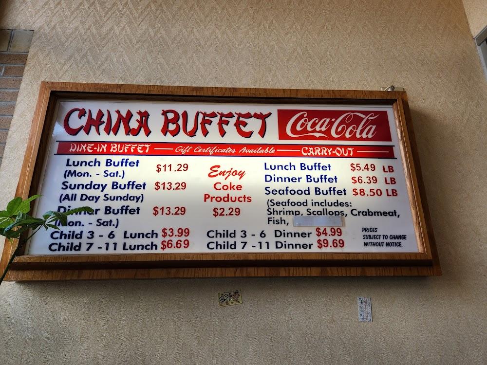 China Buffet Menu image 3