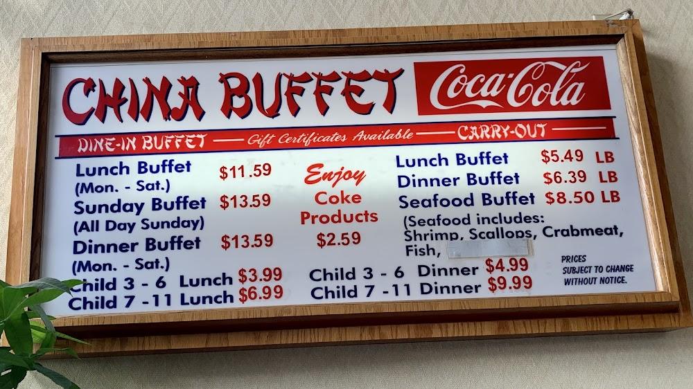 China Buffet Menu image 4