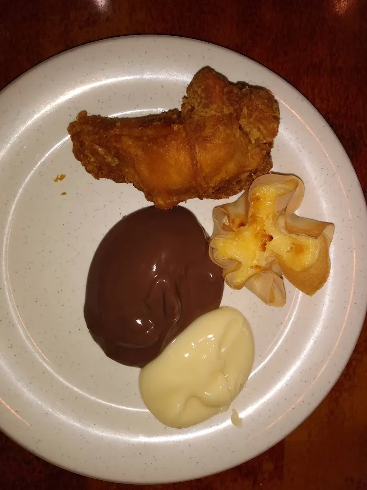 Pudding Sweets and a Chicken Leg